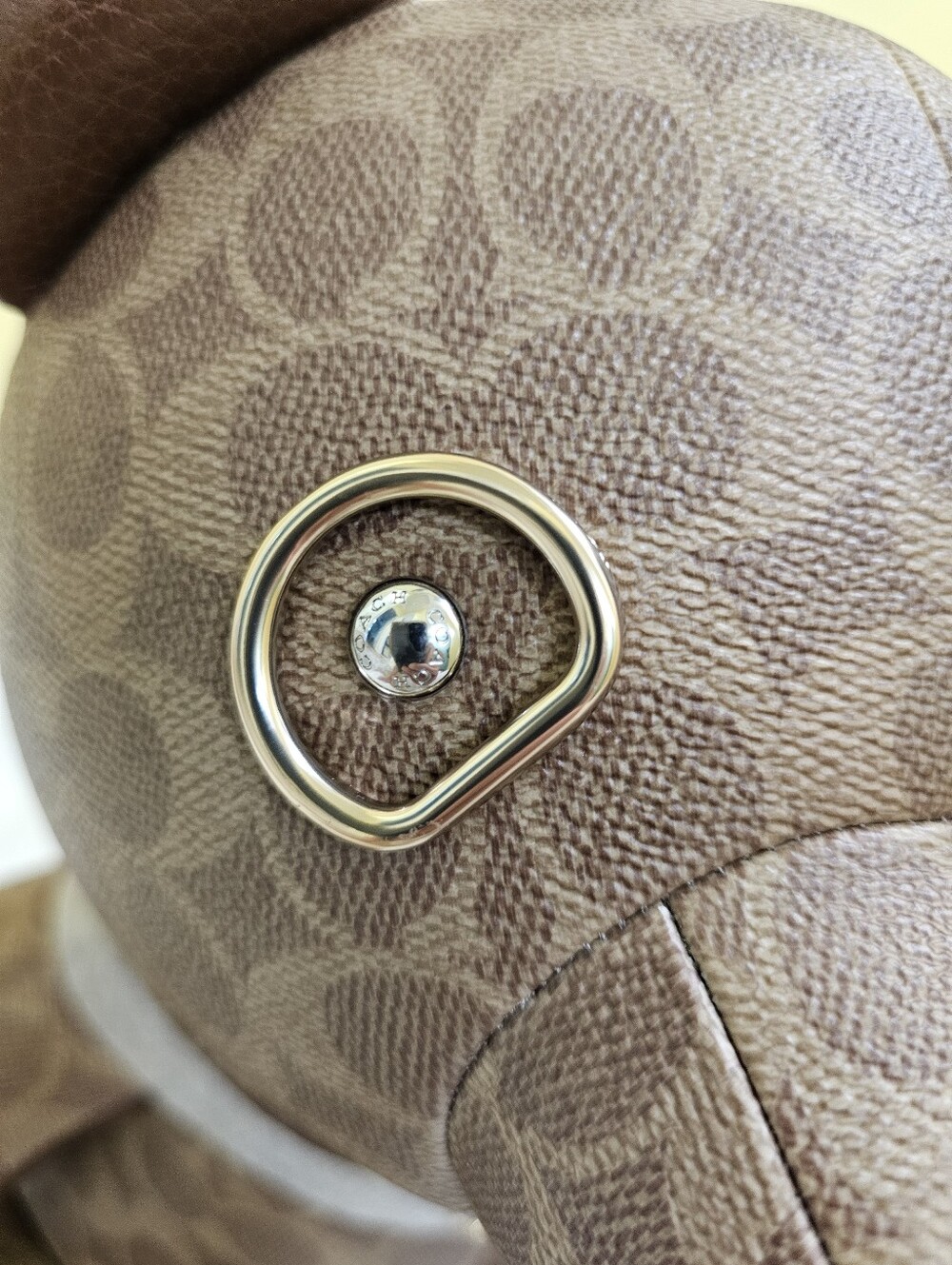 Coach Collectible Bear in Signature Canvas - Picture 10 of 12